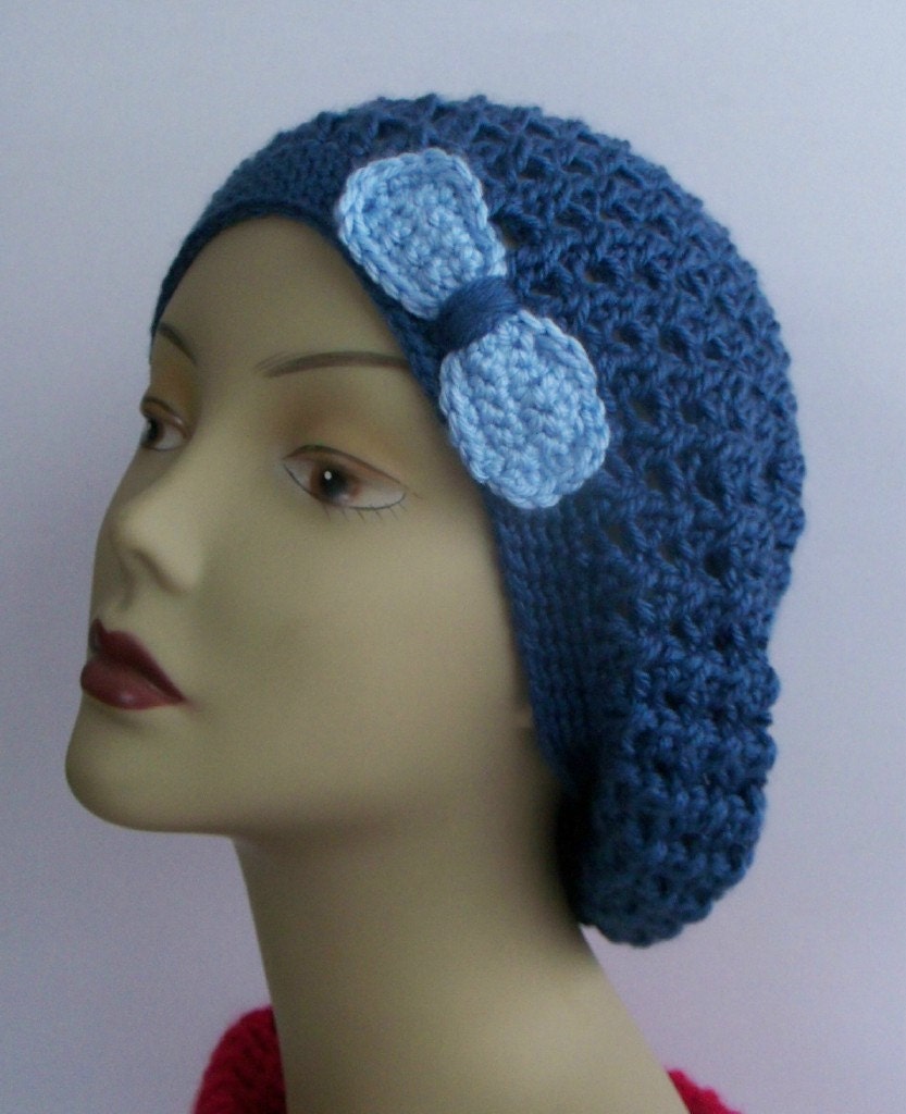 SLOUCHY BERET - Indigo