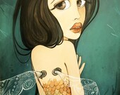 Sirenha - Giclée Fine art Print - 8"x10"