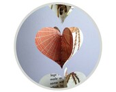 Spiders- Heart Garland- Vintage Field Guide
