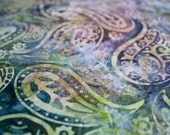 Batavian Batiks Cool Paisley 1 yard