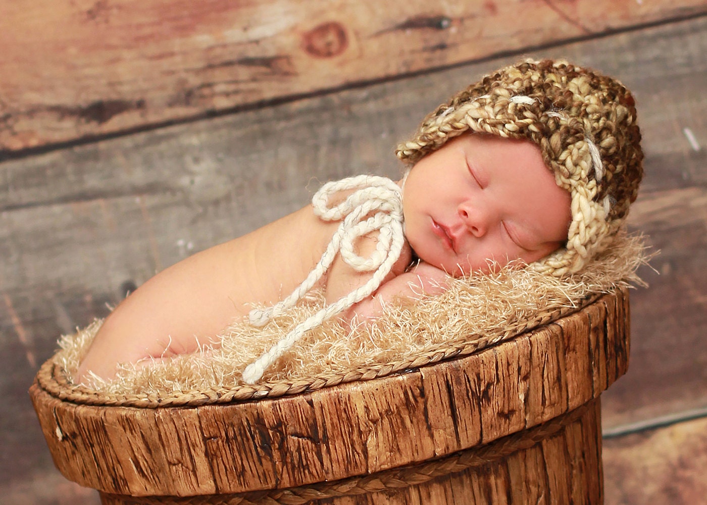Thick and Thin Naturally Cute Bonnet