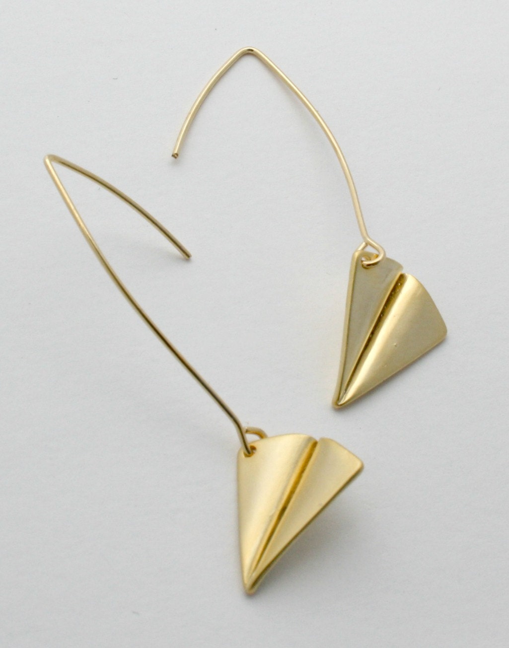 Paper Airplane Earrings, Friends Birthday, Journey