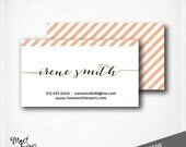IRENE - personalized Business Cards / Calling Cards / Mommy Cards / set of 50