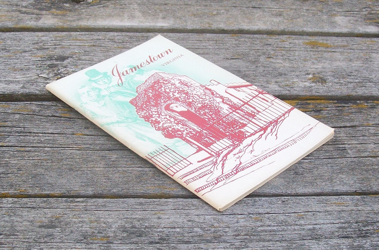 Vintage Historical Handbook Jamestown Virginia The Town Site and Its Story 1952