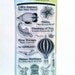 Acrylic Stamps, Hot Air Balloon, Bon Voyage, Life's Journey Clear Stamp Set by Inkadinkado Stamping