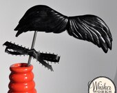 Mustache on a STEEL ROD - The Naturalist - Plastic Party Prop Il_170x135