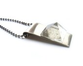 Crystal Pyramid Necklace