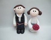 Polymer Clay Star Wars Wedding Topper