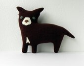 the Pitbull -- plush wool pillow