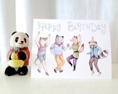 Party Animals Birthday Card