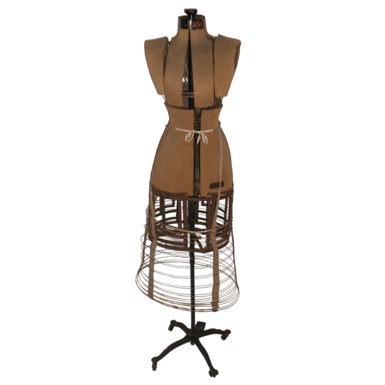 Early 20th century dress form from New York City