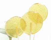 Chardonnay Lollipop - with gold sparkle