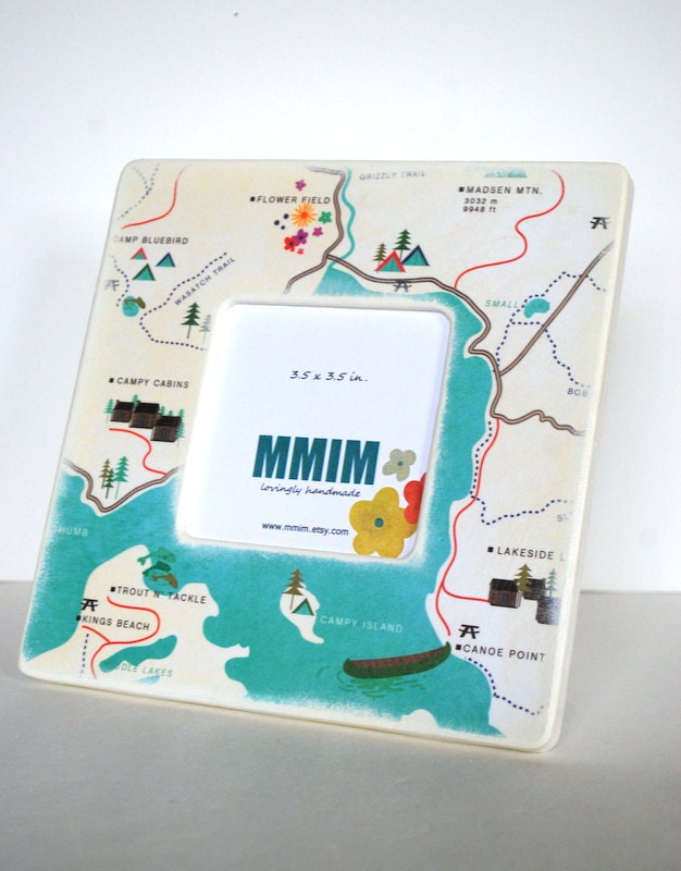 Campsite Picture Frame