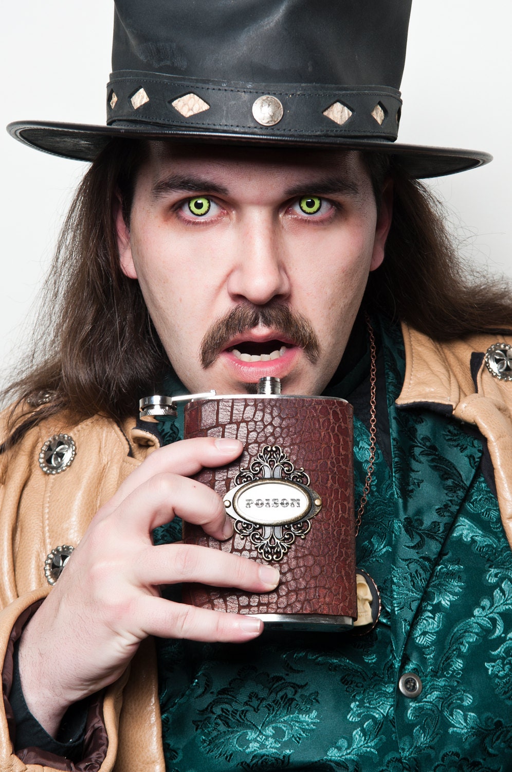 Steampunk Poison Flask