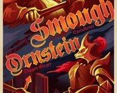 Dark Souls Poster - Dragon Slayer Ornstein and Executioner Smough - 24x36 Print