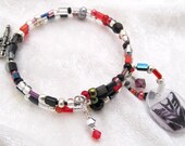 Decepticon Megatron memory wire bracelet