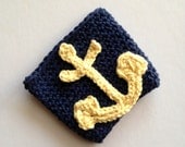 Anchor Coffee Cup Cozy Crochet