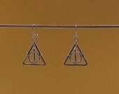 Harry Potter Deathly Hallows Earrings