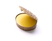 Lip Balm Compact - Chose Your Favorite Phoenix Balm - Gorgeous Flower Locket - 7.2 g (.25 oz)