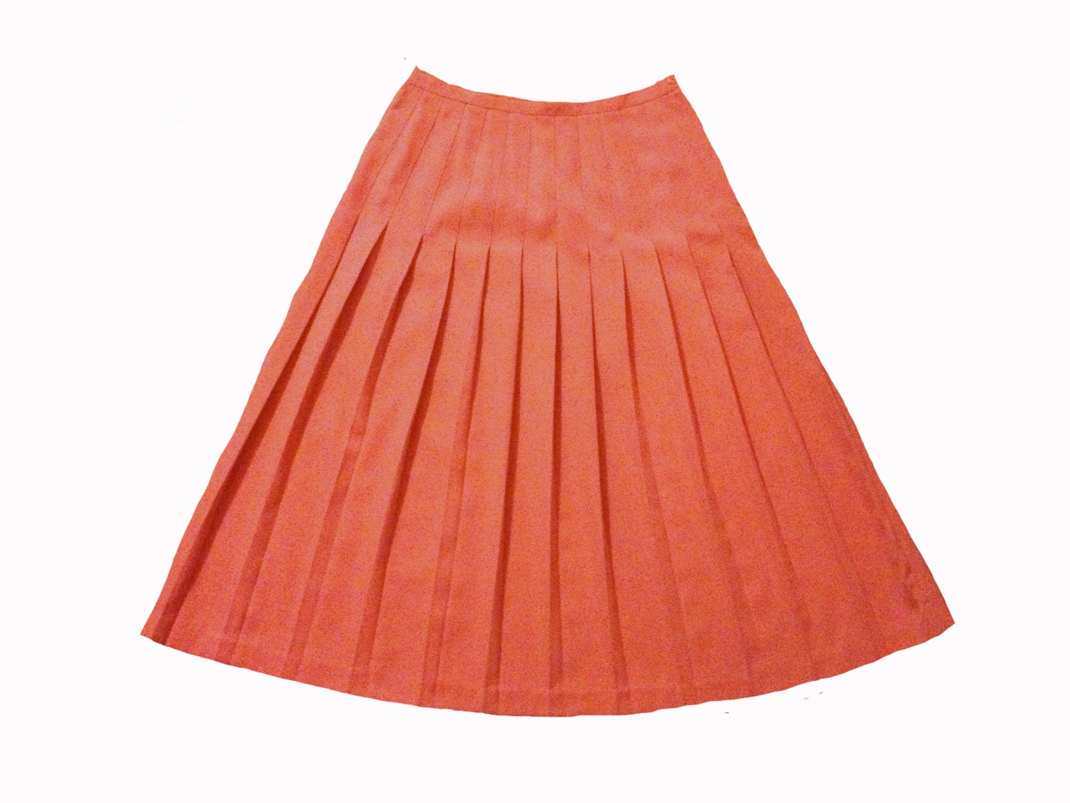 Coral Court Pleated Skirt