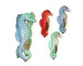 Miller Studio Seahorse Set, Vintage Chalkware Wall Decor