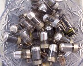 VINTAGE TV Radio Vacuum Tubes Thirty (30) Vintage Used Vacuum Tubes Robot Parts Altered Art Supplies Geekery Parts Destash (A131)