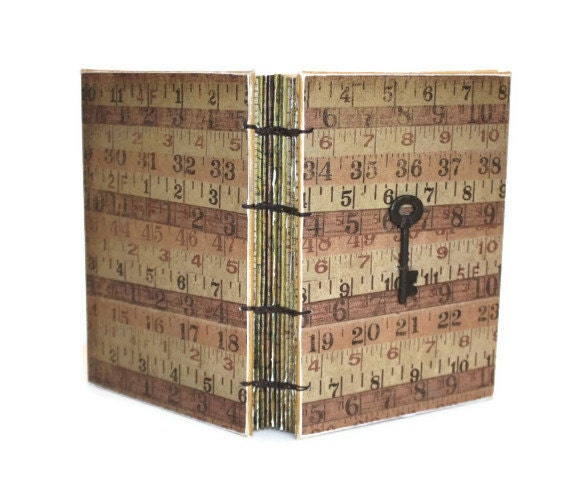 Measure Me Up Journal with Vintage Skeleton Key