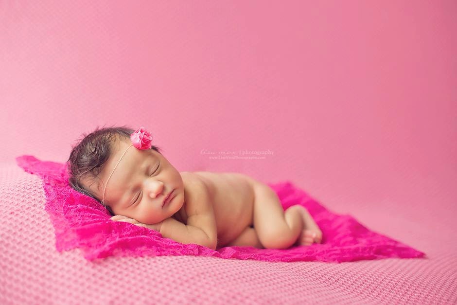 SALE Baby Headband and Baby Wrap Set- Lace in Pink, Wrap Scarf, Great for Photo Prop