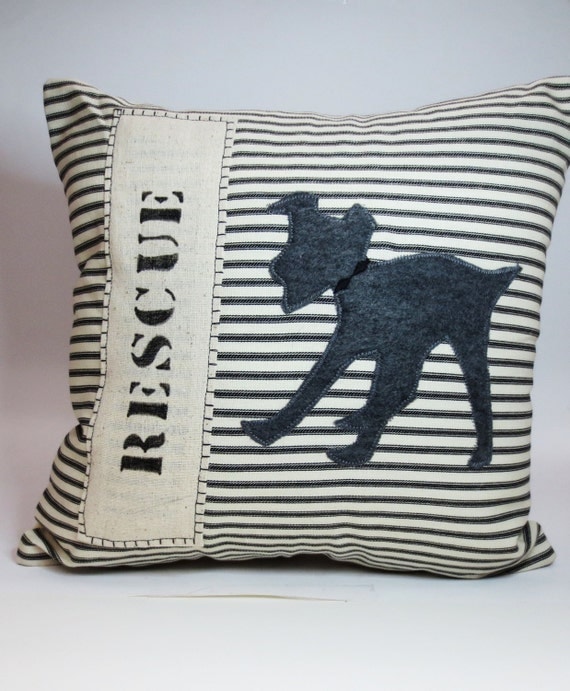 dog decorative pillow