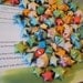 50 Origami Wishing Stars with Trivia Themed Messages