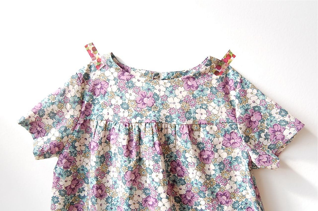 floral tunic I :  size 4T