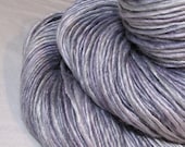Handspun Yarn Gently Thick and Thin DK Single Superwash Merino and Bamboo 'Something Left to Say'   '