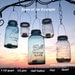 30 Candle Lantern Lids DIY Wedding Mason Jar Lanterns, Hanging Candle Holders, Outdoor Country Garden Party, Lids Only