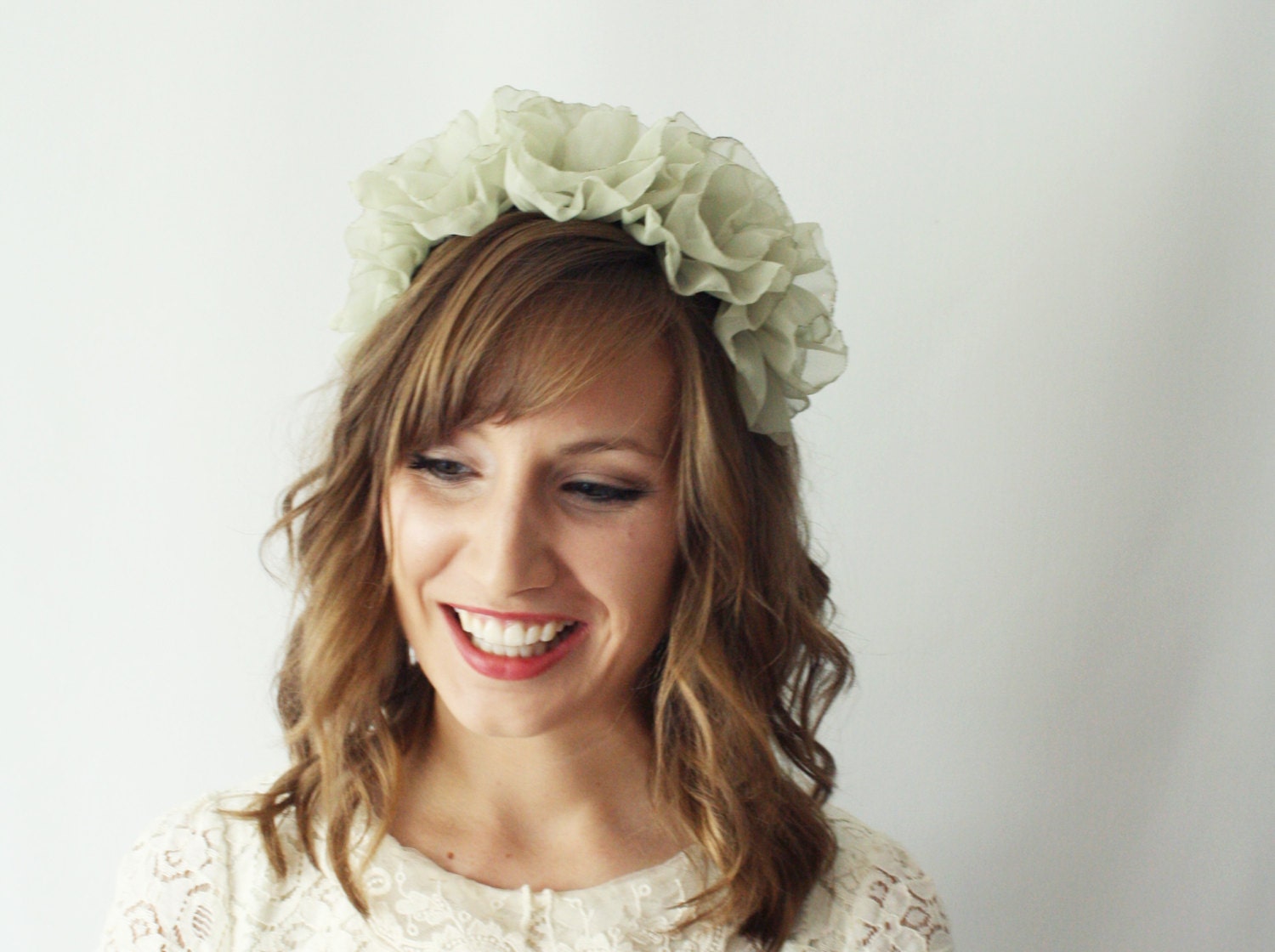 Miss Loretta Flower Headband