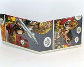 Comic Book Wallet// Aquaman, Janissary, and Wonder Woman