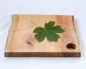 Cheese Board, Natural Edge Salvaged Maple Wood 864, Ready to Ship