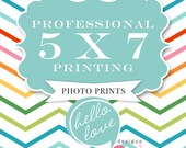 25 Photo Printed 5x7 Cards - Kodak Professional Lustre Paper by hello love designs