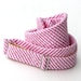 Cotton Candy Pink Seersucker Bow Tie for Men