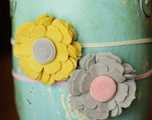 Mod Collection Wool Felt Blossom Headband