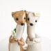 Weasel Wedding Cake Topper by Bonjour Poupette