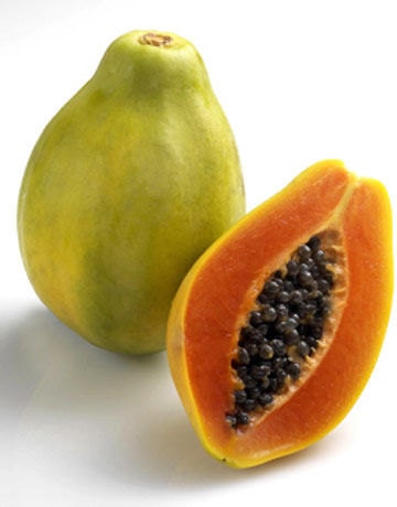 Fresh Papaya and Aloe Clay Mask