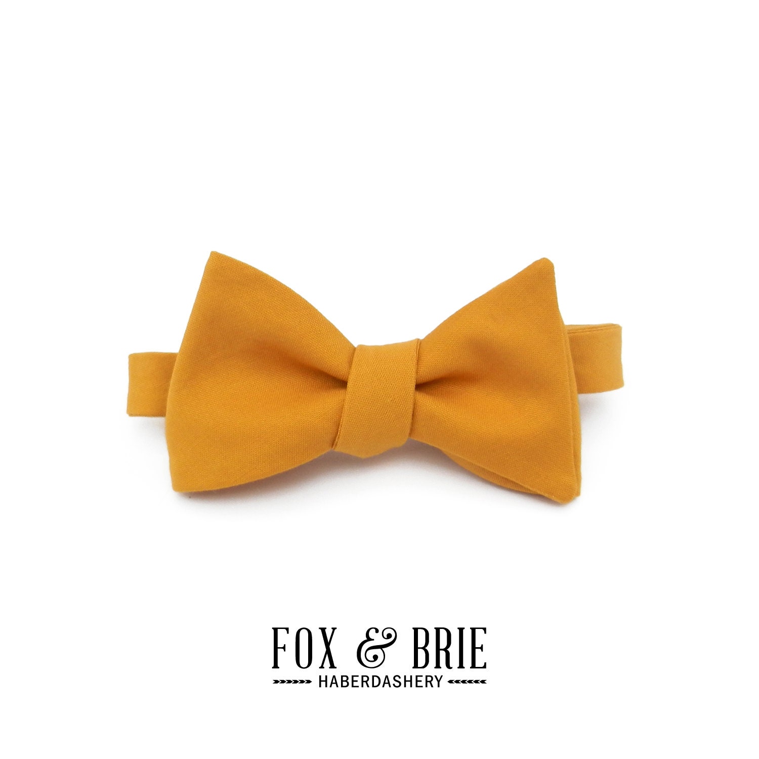 Mustard Bow Tie