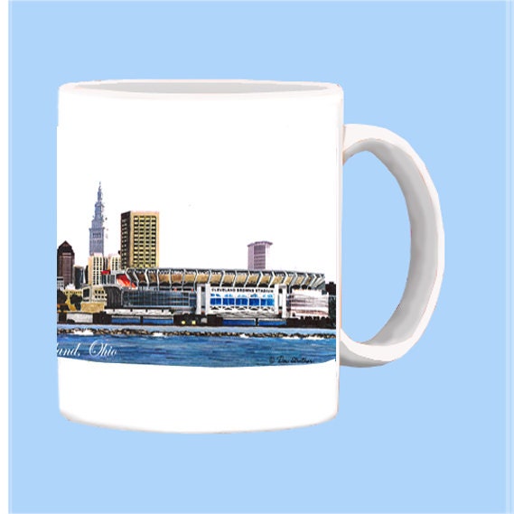 Cleveland Ohio Skyline Mug