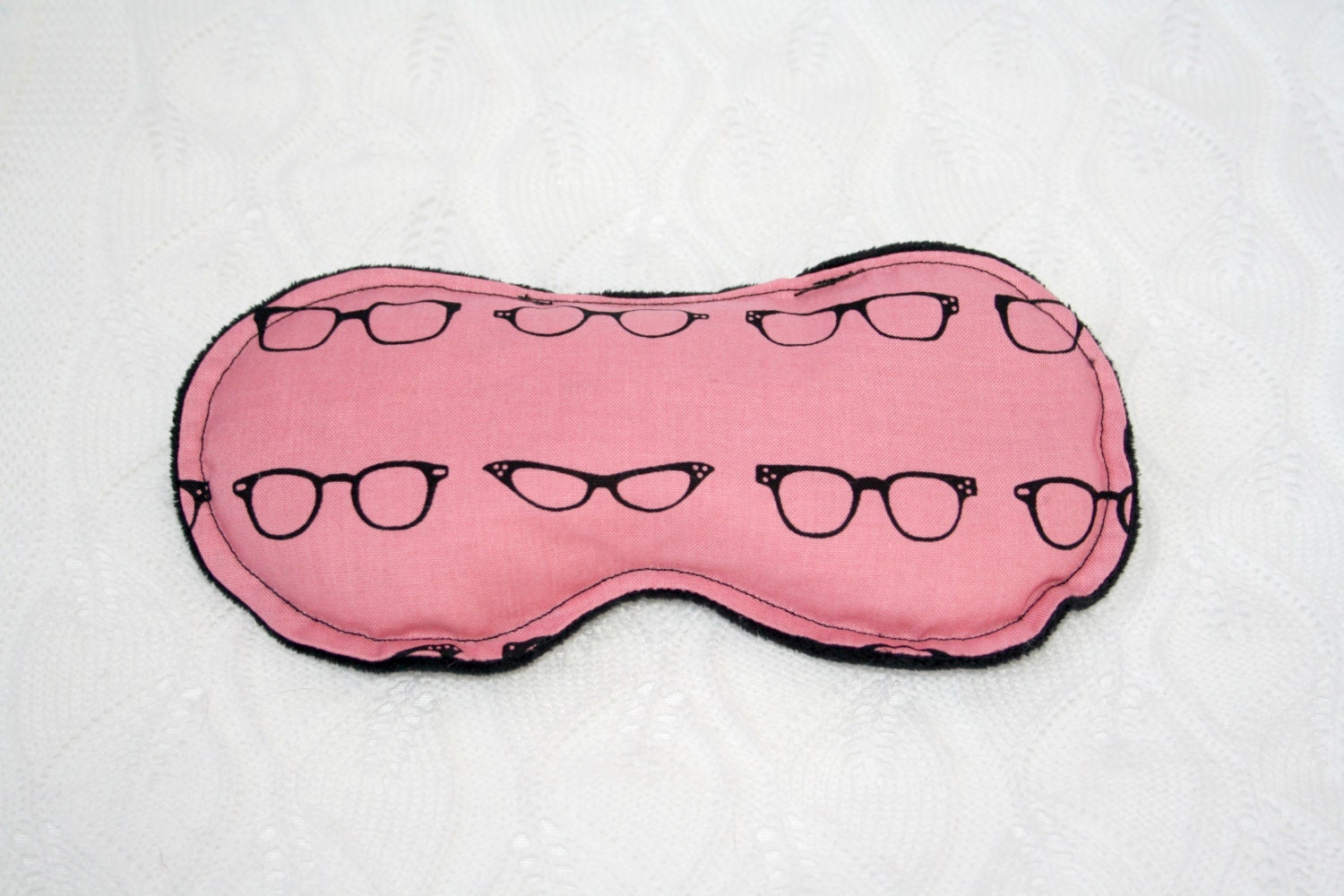 Eye Mask- Pink Eye Glasses