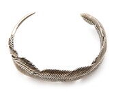 Carpe Diem Feather Bracelet Bangle Jewelry Jewellery CDB-063