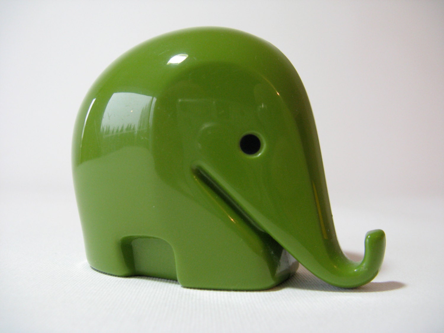 One LUIGI COLANI Colorful Elephant 1960s Green Money Bank