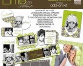 SALE ADD-ON Lime Sublime Marketing Template Collection- custom branding templates for photographers
