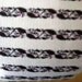 5 Yards New Hampshire Jacquard  - Sewing Gift Wrapping Pink & Black Trim