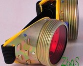 Steampunk Cyber Goggles Glasses Cosplay Anime Larp Rave
