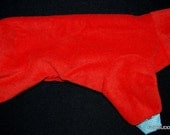 BuddyWear Ready to Ship Fleece Leisure Suit for Iggy's, Hairless Terriers, Chinese Cresteds and all small dogs.